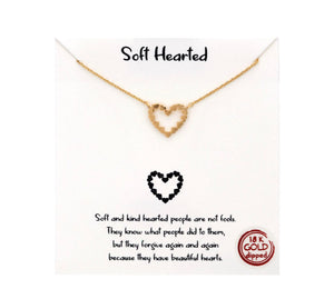 Soft Hearted Necklace